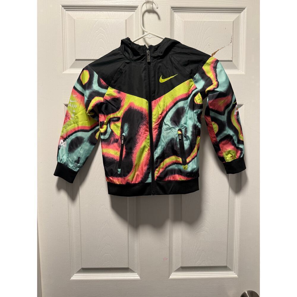 Nike Max Volume Windrunner Woven Lined Jacket Weatherman Kids Small (4/5)